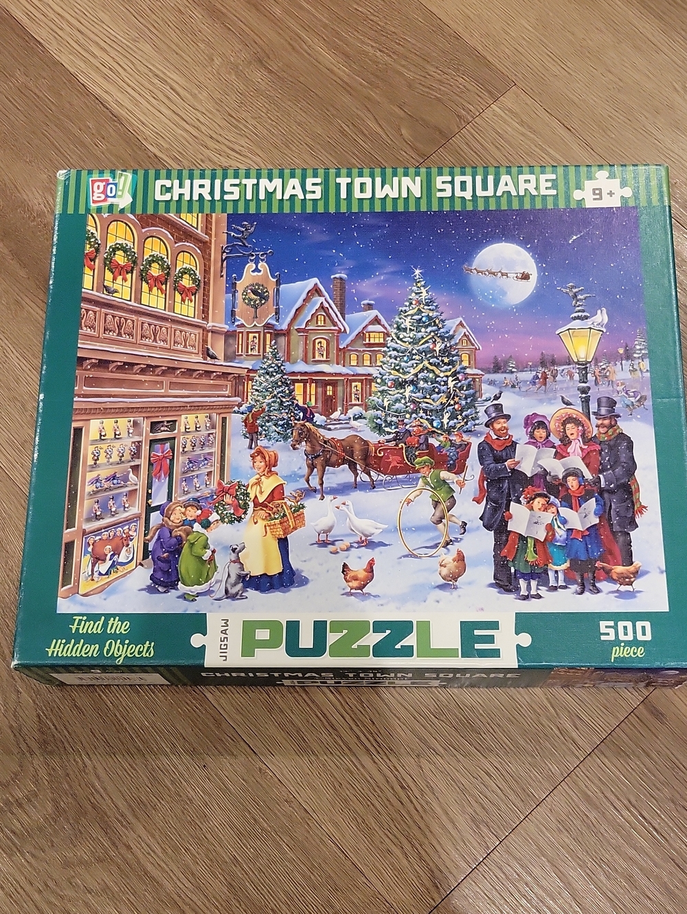 Christmas Town Square Puzzle 500p